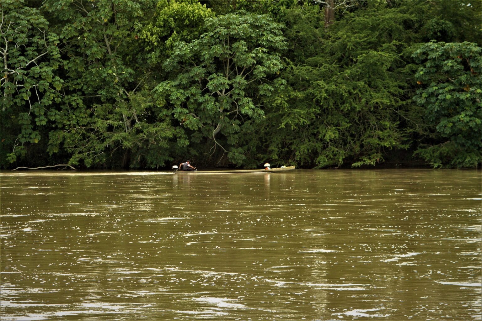 Fotografía de un río en el territorio del Meta.