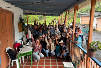 En Marsella, Risaralda, 50 familias campesinas dejan atrás la incertidumbre y avanzan hacia la propiedad de tierras