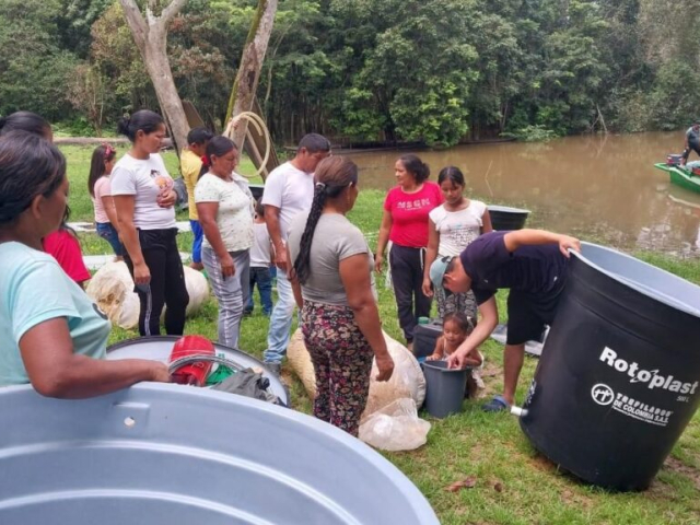 Se benefician 65 mujeres madres cabeza de hogar del Resguardo Indígena Morichal Viejo