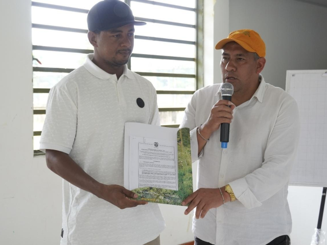 Para fortalecer derechos territoriales étnicos, ANT formaliza cerca de 9.500 hectáreas en Cauca
