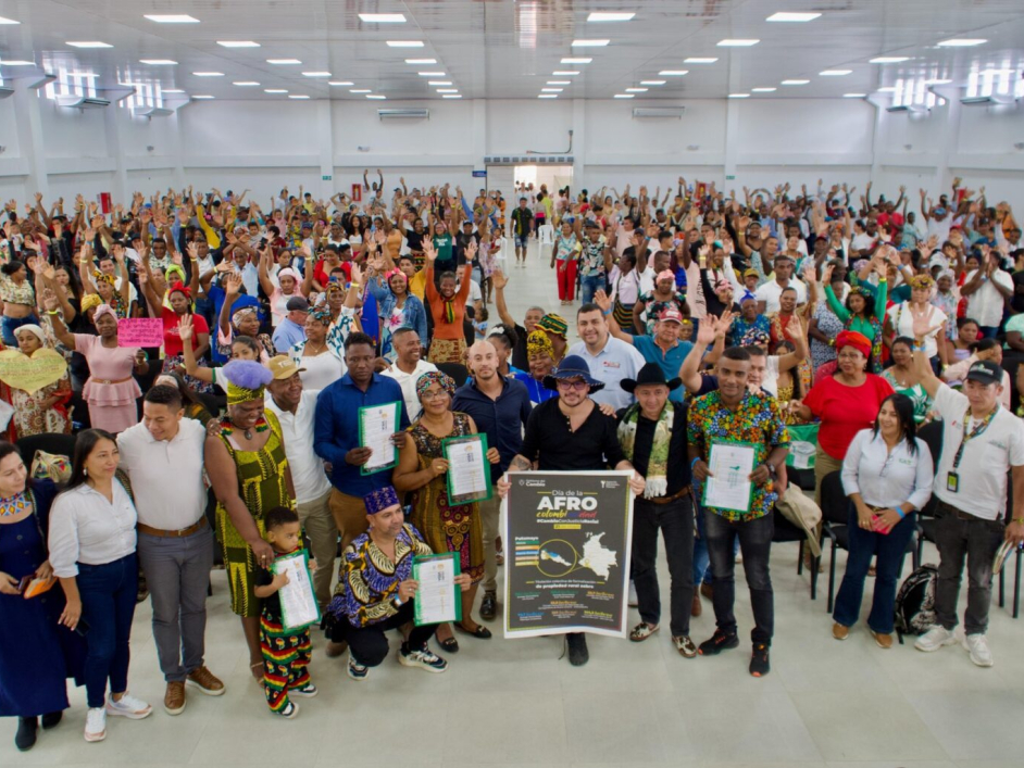 Entrega consejo comunitario Putumayo