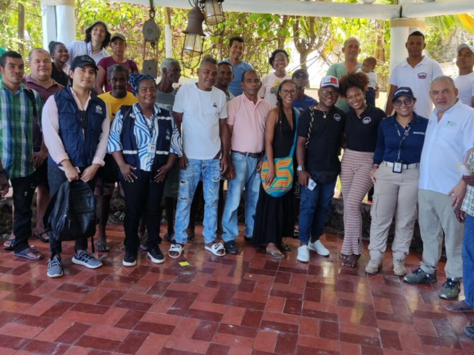 Beneficiarios de los predios recuperados en Islas del Rosario.