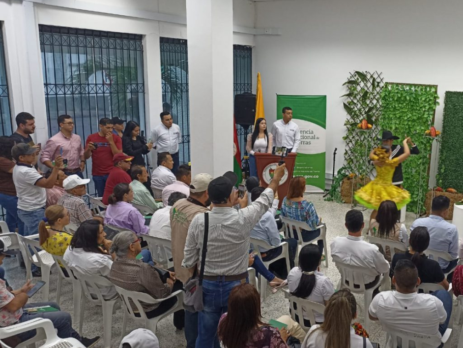 Sesión de inauguración de la Unidad de Gestión Territorial – UGT – Arauca.