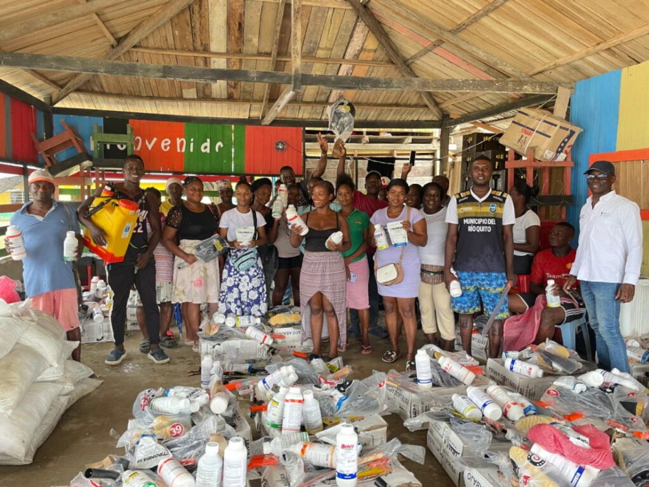 Comunicado afro beneficiada en Soledad.