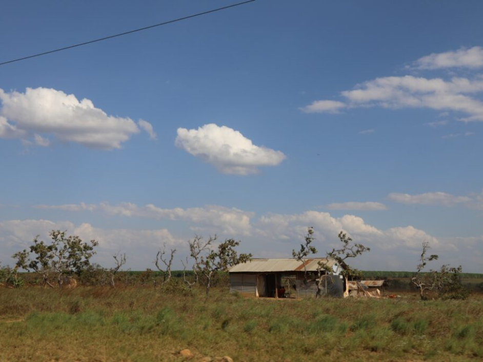 Paisaje de terrenos de la ANT