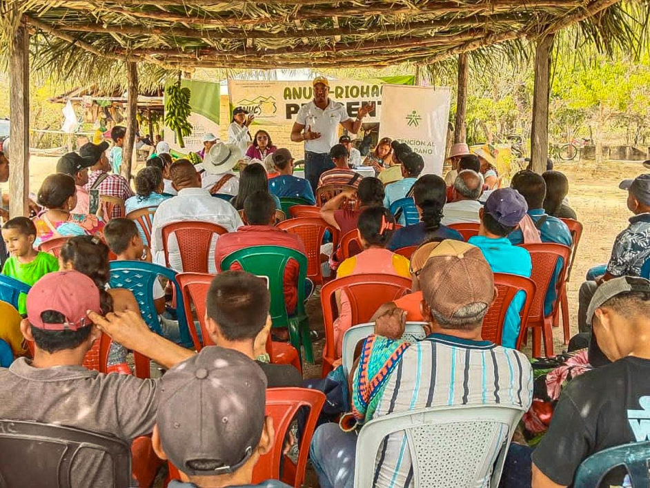 un-grupo-de-personas-sentadas-en-sillas-bajo-un-techo-de-paja