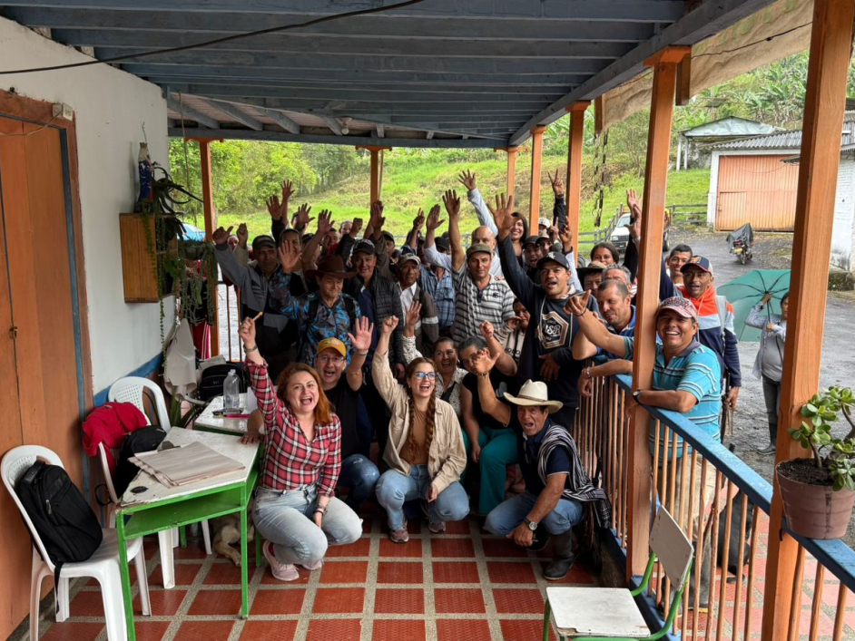 En Marsella, Risaralda, 50 familias campesinas dejan atrás la incertidumbre y avanzan hacia la propiedad de tierras